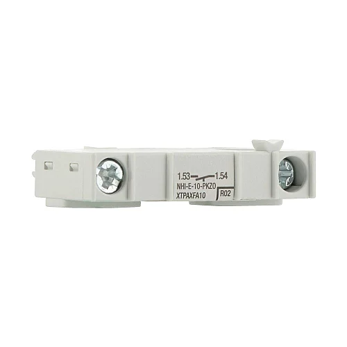 82884 - Nhi-e-10-pkz0 - Standard Auxiliary Contact, Nhi-e, 1 N/o, Can Be Fitted To The Front, Screw Terminals - 1