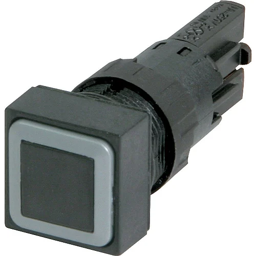 86788 - Q18d-sw - Pushbutton, Black, Momentary - 1