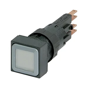 88561 - Q18lt-ws/wb - Illuminated Pushbutton Actuator, White, Momentary, +filament Lamp 24v - Eaton