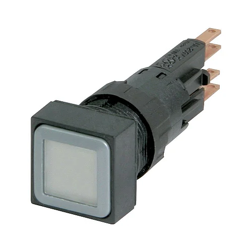 88561 - Q18lt-ws/wb - Illuminated Pushbutton Actuator, White, Momentary, +filament Lamp 24v - 1