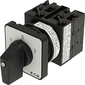 91047 - T0-3-8401/e - Reversing Switches, T0, 20 A, Flush Mounting, 3 Contact Unit(s), Contacts: 5, 60 E, Maintained, With 0 (off) Position, 1-0-2, Design Number 8401 - Eaton