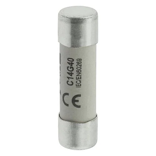 C14G40 - Fuse-link, LV, 40 A, AC 500 V, 14 x 51 mm, gL/gG, IEC - 1