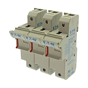 CH223DU - Fuse-holder, low voltage, 125 A, AC 690 V, 22 x 58 mm, 3P, IEC, UL - Eaton