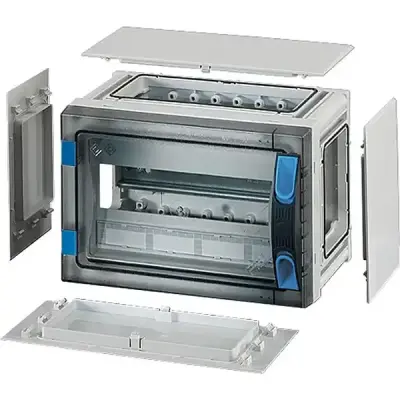 Hensel - Consumer unit FP 1105 12 mod. IP66 276x186x186mm - 1