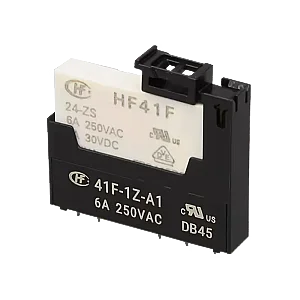 Hongfa HF41F-110AC/DC-V 1CO Slim Interface Relay - Hongfa