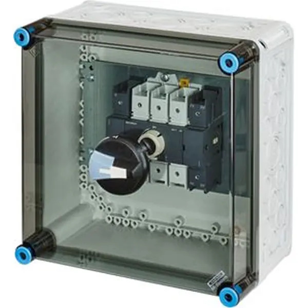 Hensel - Mi isolator box 100A, 3-pole + PE + N - Hensel