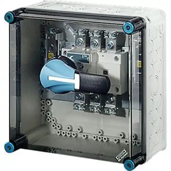 Hensel - Mi load-break switch box 160A, 3-pole + PE + N - Hensel