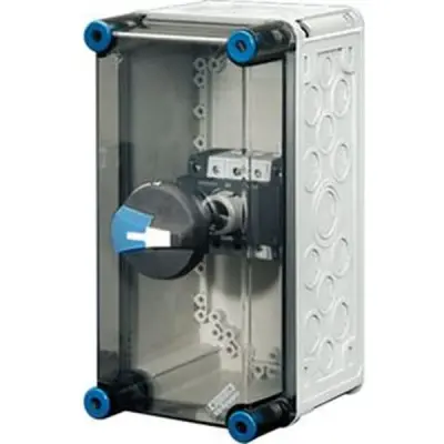 Mi Load-break Switch Box 63a, 3-pole + Pe + N - Hensel
