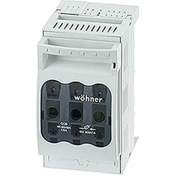 Hensel - Fuse switch disconnector HRC 00, 3-pole, for bus-mounting in ENYSTAR enclosure. - Hensel