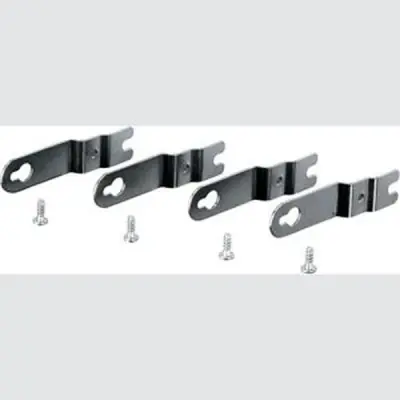 External Brackets Made Of Stainless Steel For External Enclosure Fixing Of Enystar Distribution Boards. - Hensel