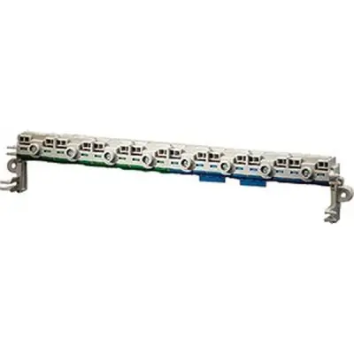 Kv Pe And N Terminals For Small-type Distribution Boards With 18 Modules Per Row And Kv Empty Enclosure. Fixconnect Plug-in Terminal Technology. N Separable, For 2 Different Potentials. - Hensel
