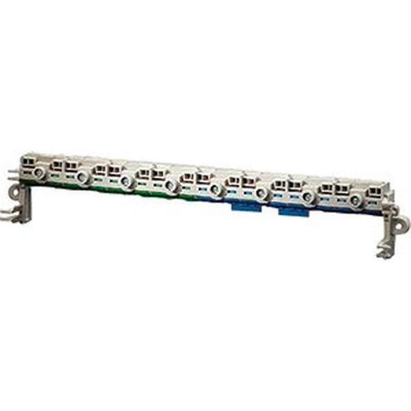 Hensel - KV PE and N terminals for small-type distribution boards with 18 modules per row and KV empty enclosure. FIXCONNECT plug-in terminal technology. N separable, for 2 different potentials. - Hensel