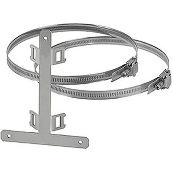 Hensel - Mounting kit for pipe and pole mounting of small-type distribution boards. Suitable for pipe/pole-diameters of 60 - 150 mm. - Hensel