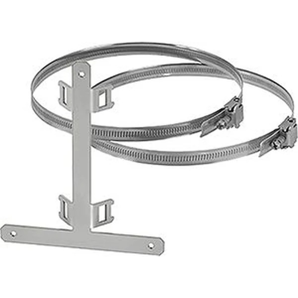 Hensel - Mounting kit for pipe and pole mounting of small-type distribution boards. Suitable for pipe/pole-diameters of 60 - 150 mm. - Hensel