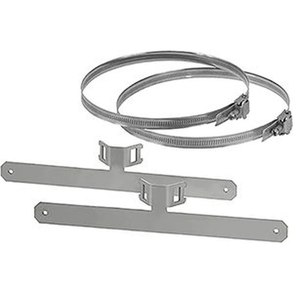 Hensel - Mounting kit for pipe and pole mounting of small-type distribution boards. Suitable for pipe/pole-diameters of 60 - 150 mm. - Hensel