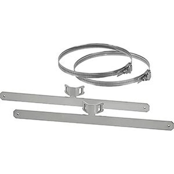 Hensel - Mounting kit for pipe and pole mounting of small-type distribution boards. Suitable for pipe/pole-diameters of 60 - 150 mm. - Hensel