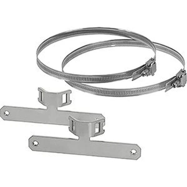Hensel - Mounting kit for pipe and pole mounting of Mi enclosures. Suitable for pipe/pole-diameters of 60 - 150 mm. - Hensel