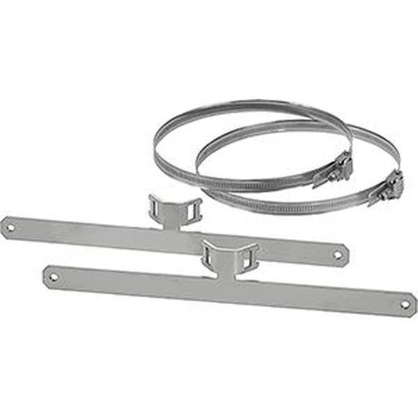 Hensel - Mounting kit for pipe and pole mounting of Mi enclosures. Suitable for pipe/pole-diameters of 60 - 150 mm. - Hensel