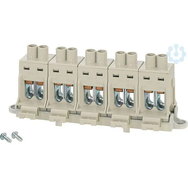 Hensel - Terminals DK KS 16 for junction boxes DK 16.. and KF 16.., 5-pole, 6-25 mm2, Cu, for assembly with bracket - Hensel