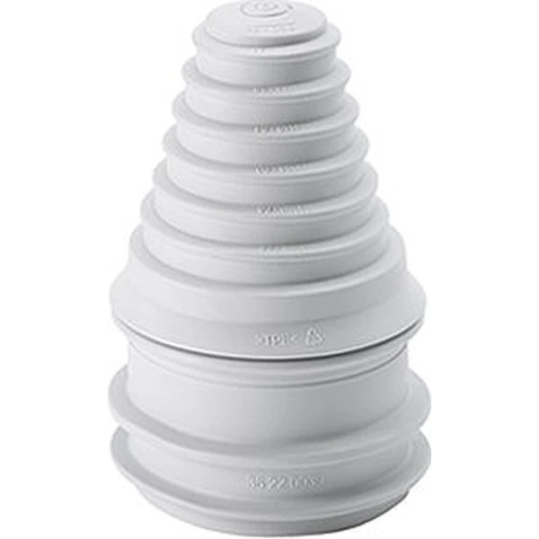 Hensel - Stepped grommet for cable entry with sealing range Ø 30-72 mm. To retrofit a Mi cable insertion. - Hensel