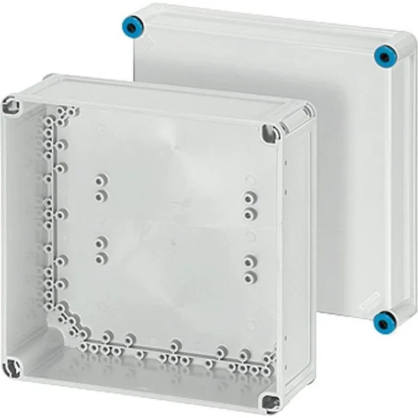 Hensel - Empty box K 0201 300x300x170mm with opaque lid, grey, empty - Hensel