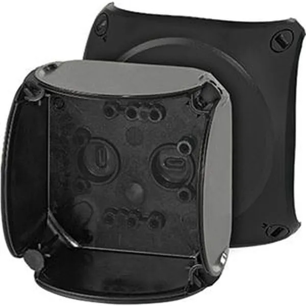 Hensel - Empty boxes with opaque lid Built-in dimensions 74x74x47 mm - Hensel