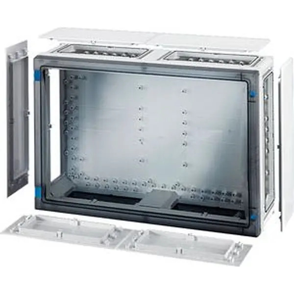 Hensel - ENYSTAR empty box, mounting dimensions 306x486x136mm, transparent door - Hensel