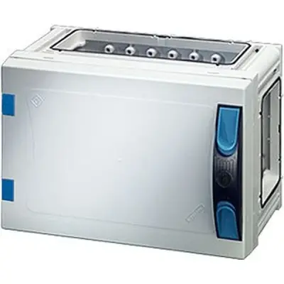 Enystar Empty Box, Mounting Dimensions 216x126x136mm, Opaque Door - Hensel
