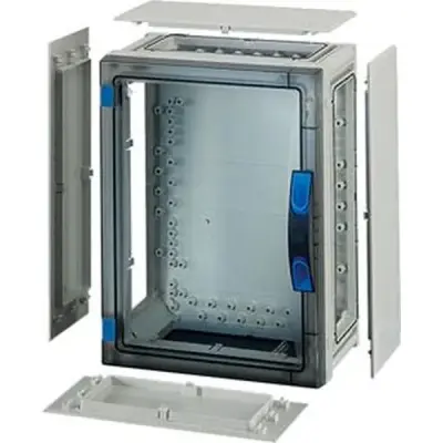 Enystar Empty Box, Mounting Dimensions 216x306x136mm, Transparent Door - Hensel