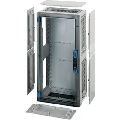 Enystar Empty Box, Mounting Dimensions 216x486x136mm, Transparent Door - Hensel