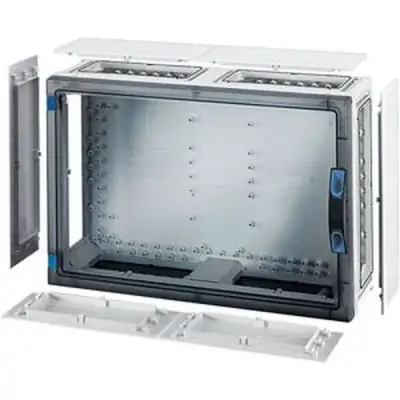 Enystar Empty Box, Mounting Dimensions 306x486x136mm, Transparent Door - Hensel