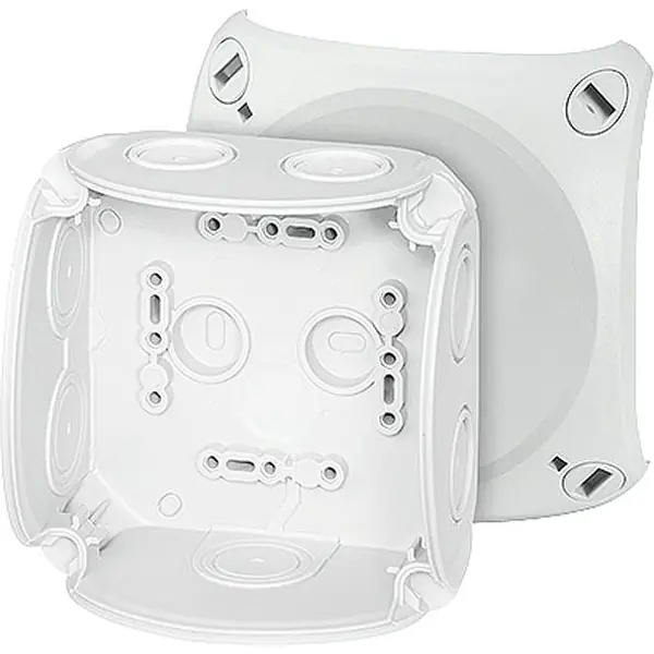 Hensel - Junction box DK 0400 GZ 104x104x70mm IP66 grey halogen free without terminals - Hensel