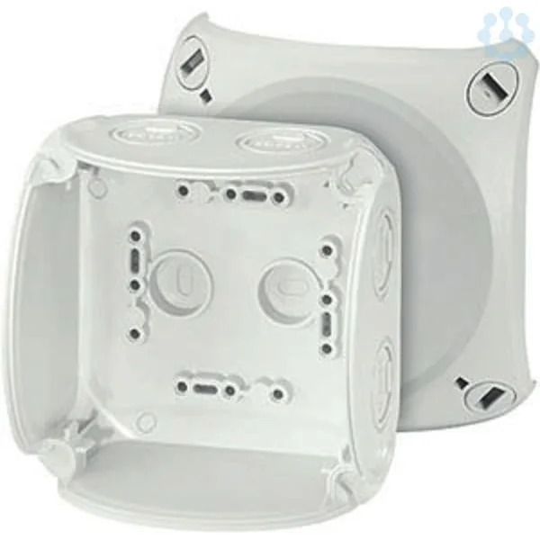 Hensel - Junction box KF 0400 G 104x104x70mm IP66/67 grey without terminals - Hensel