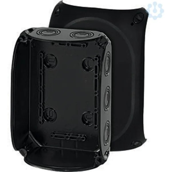 Hensel - Junction box KF 1000 B 180x130x77mm IP66/67 black without terminals - Hensel