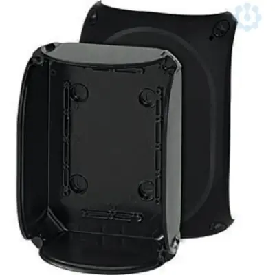 Junction Box Kf 1610 C 210x155x92mm Ip66/67 Black Without Terminals - Hensel