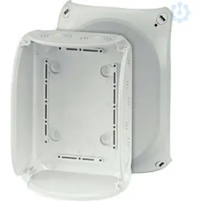 Junction Box Kf 1610 G 210x155x92mm Ip66/67 Grey Without Terminals - Hensel