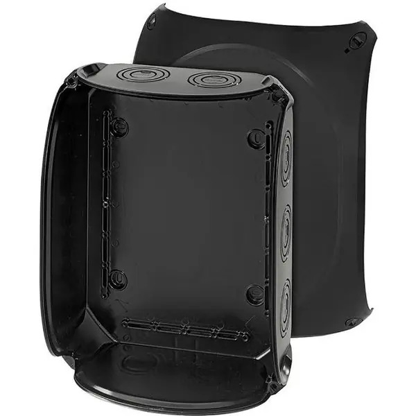Hensel - Junction box KF 3500 B 295x225x122mm without terminals, black IP66/67 - Hensel