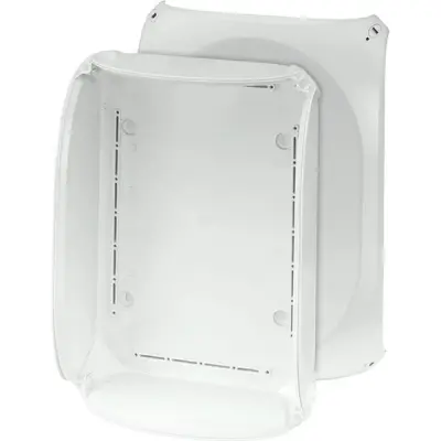 Junction Box Kf 5000 G 355x255x122mm Without Terminals, Grey Ip66/67 - Hensel