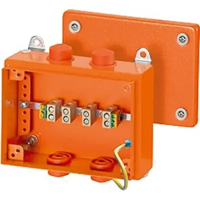 Junction Box Tested For Intrinsic Fire Resistance, 1.5-10 Sqmm, 5-pole - Hensel