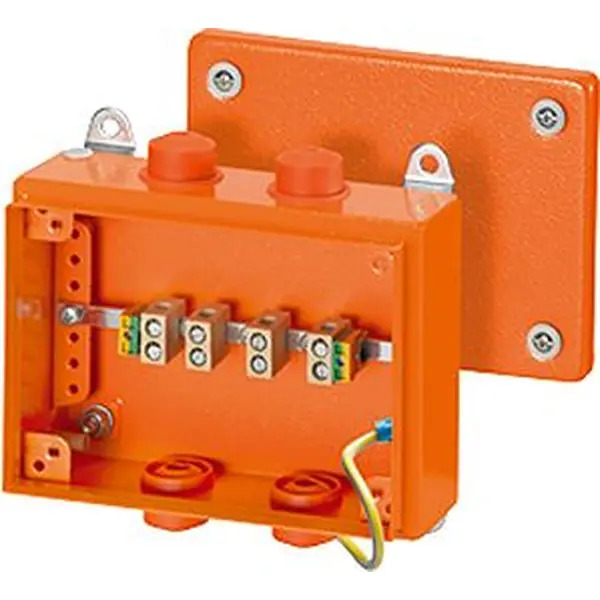 Hensel - junction box tested for intrinsic fire resistance, 1.5-10 sqmm, 5-pole - Hensel