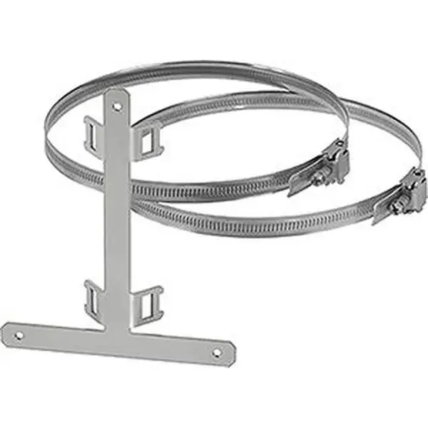 Hensel - Mounting kit for pipe and pole mounting of small-type distribution boards. Suitable for pipe/pole-diameters of 60 - 150 mm. - 1