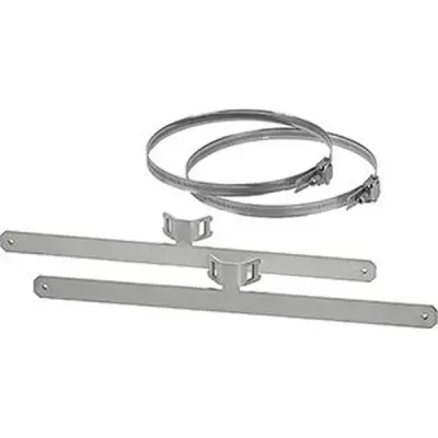 Hensel - Mounting kit for pipe and pole mounting of small-type distribution boards. Suitable for pipe/pole-diameters of 60 - 150 mm. - 1