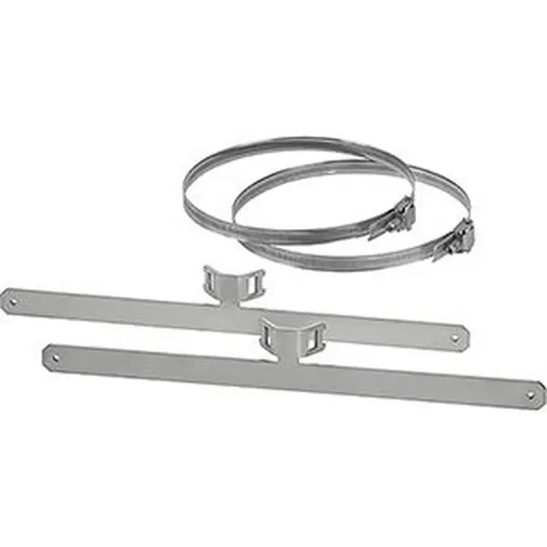Hensel - Mounting kit for pipe and pole mounting of small-type distribution boards. Suitable for pipe/pole-diameters of 60 - 150 mm. - 1