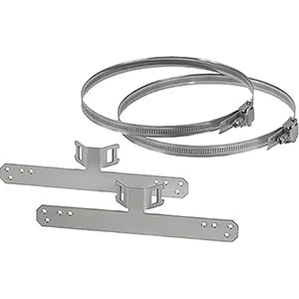 Hensel - Mounting kit for pipe and pole mounting of small-type distribution boards. Suitable for pipe/pole-diameters of 60 - 150 mm. - 1