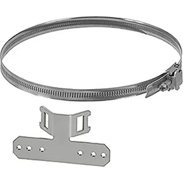 Hensel - Mounting kit for pipe and pole mounting of cable junction boxes. Suitable for pipe/pole-diameters of 60 - 150 mm. Fits ENYCASE DK, KF and WP for nominal cross sections 2.5 mm², 4 mm² and 6 mm². - 1