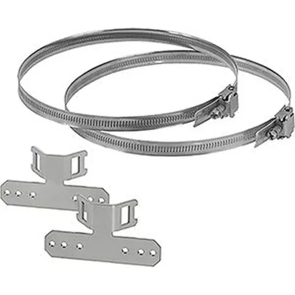 Hensel - Mounting kit for pipe and pole mounting of cable junction boxes. Suitable for pipe/pole-diameters of 60 - 150 mm. Fits ENYCASE DK, KF and WP for nominal cross sections 10 mm² and 16 mm². - 1