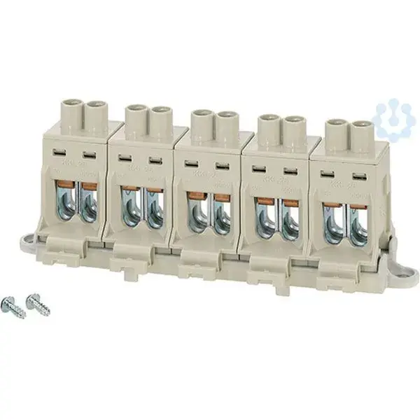 Hensel - Terminals DK KS 16 for junction boxes DK 16.. and KF 16.., 5-pole, 6-25 mm2, Cu, for assembly with bracket - 1