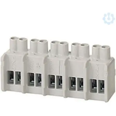 Hensel - Terminals for junction boxes DK KL 04, 5-pole, 1,5-6 mm2, Cu, for assembly with bracket - 1