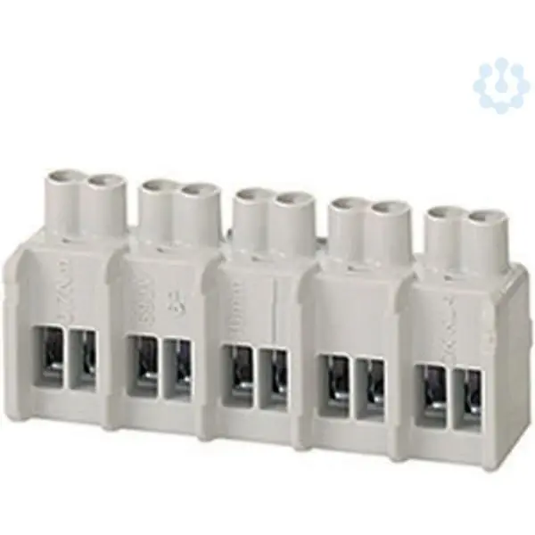 Hensel - Terminals for junction boxes DK KL 04, 5-pole, 1,5-6 mm2, Cu, for assembly with bracket - 1