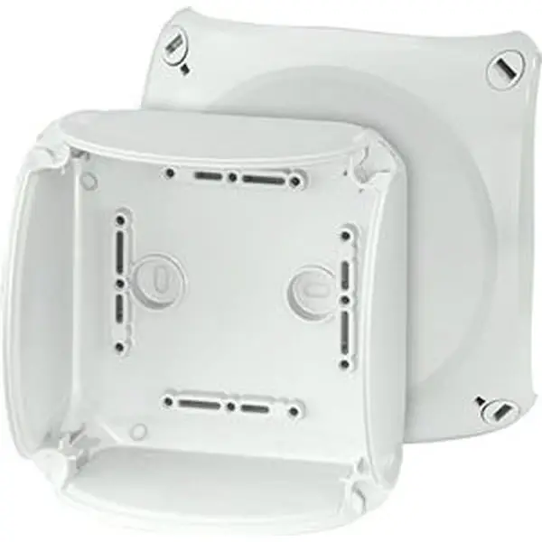 Hensel - Empty boxes with opaque lid Built-in dimensions 102x102x62 mm - 1